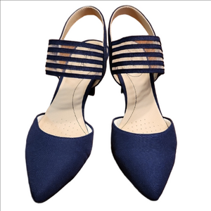 Life Stride Navy Blue Heels